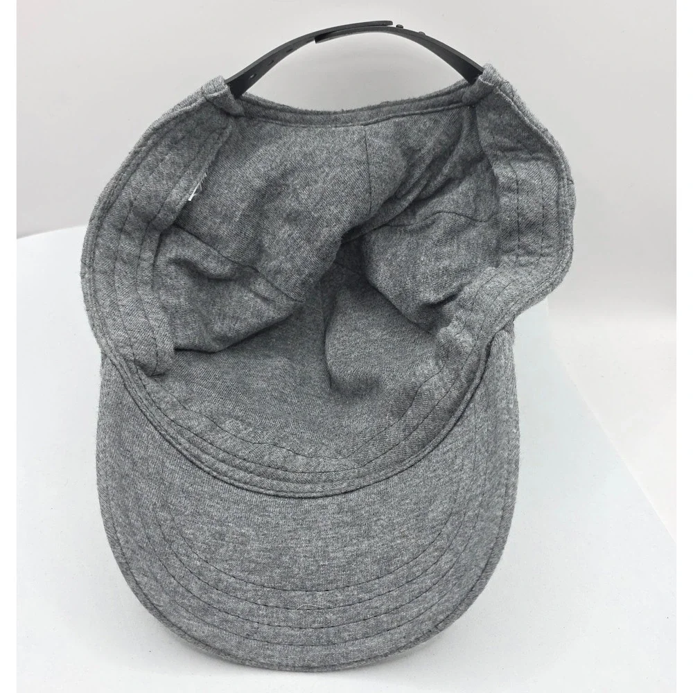 Gymboree‎ Quilted Baseball Cap Youth Gray Sporty Snapback Hat No Tags